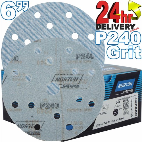 Norton pro plus p240 grit - plus,
