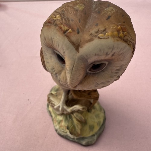 Vintage mezuel barn owl - vintage,