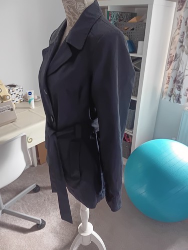 John lewis navy - lined, mac