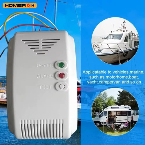 12v gas detector sensor alarm - detector,