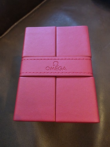 Genuine omega red leather - red,