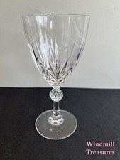 SINGLE LARGE CRYSTAL STEMMED RED WINE GLASS - FAB CONDITION