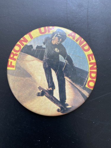 Vintage skateboard badge s - skateboard, 70's