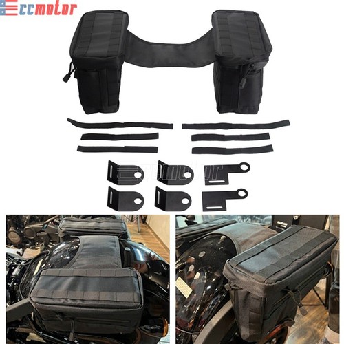 Club style nylon saddlebags - style,