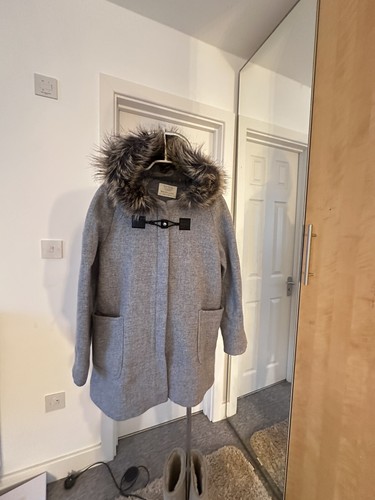 Zara girl furry hooded - , outwear