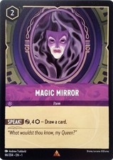 66/204 MAGIC MIRROR THE FIRST CHAPTER RARE DISNEY LORCANA CARD