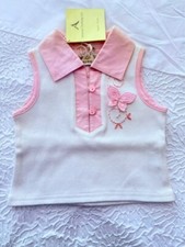 BNWT Butterscoth Ananas Clothing Sleeveless Rib Baby Girl Top (18mths)