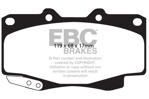 Ebc ultimax front - ebc, for