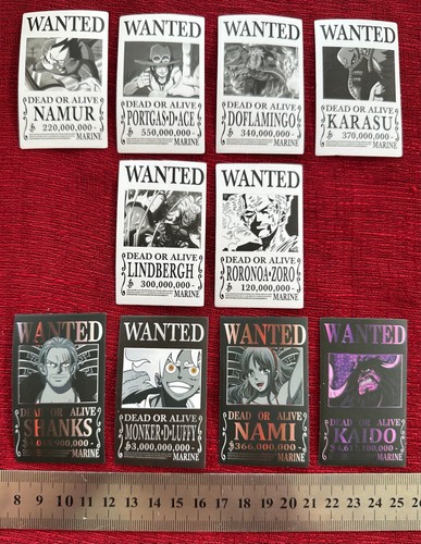 10x one piece - one, |