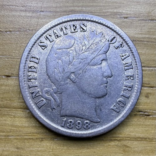 1898 usa barber dime - usa,