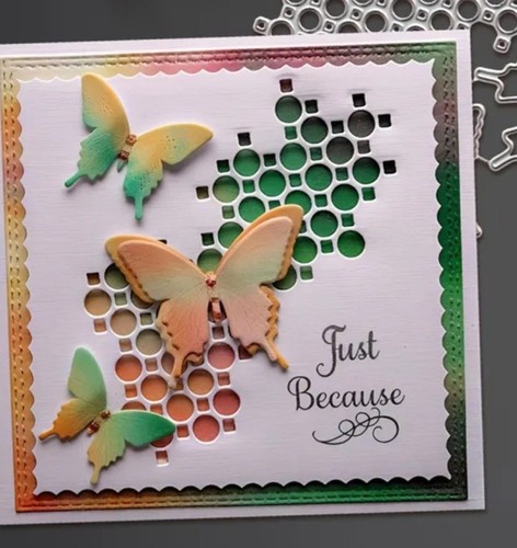 Metal cutting dies butterfly - metal,