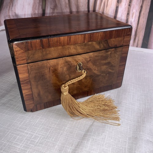 Victorian inlaid walnut - ,