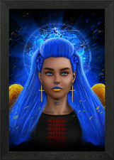 Save Ukraine 5 Stop war Framed