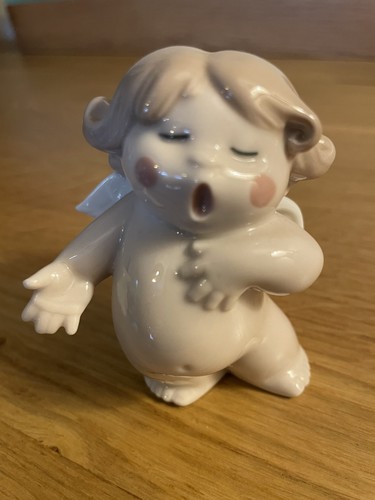 Nao lladro 5018 sing song - 5018, "sing-song!"