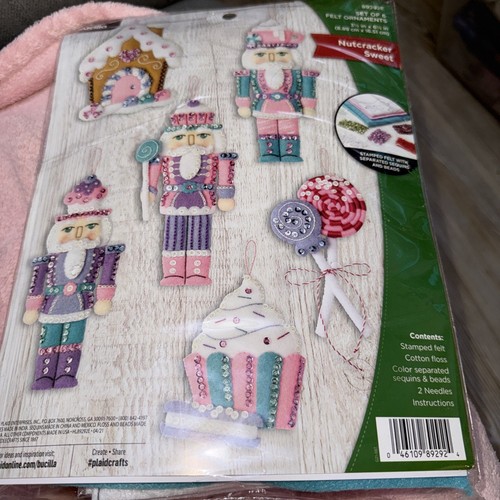 Bucilla felt ornaments - felt,