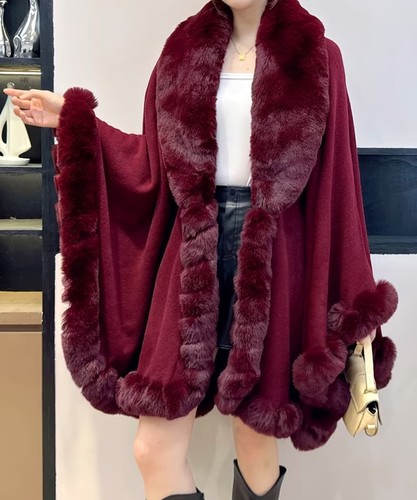 Women elegant faux fur - elegant,