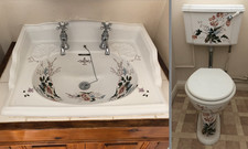 BC Sanitan Floral China Sink &