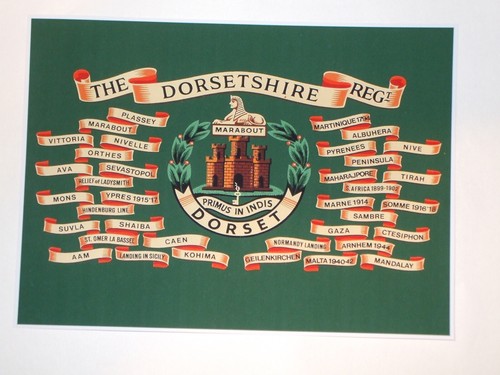 The dorsetshire regiment - dorsetshire, a4