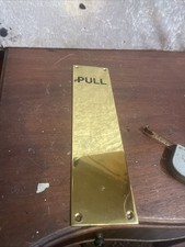 Reclaimed solid brass door - reclaimed,