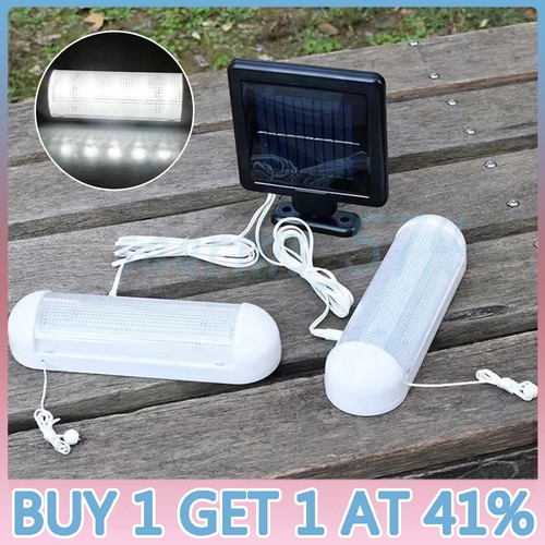 2pcs solar powered led - 2pcs, shed
