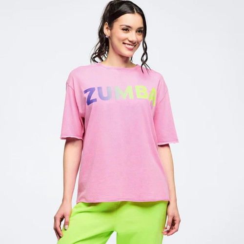 Zumba pastel boxy - zumba, crop