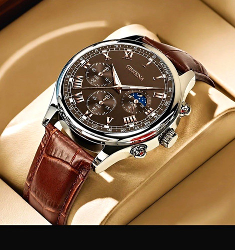 Geneva chronograph moon phase - geneva,