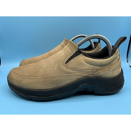 Bean brown suede comfort - l.l,