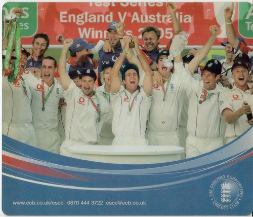 England cricket 2005 - , ashes