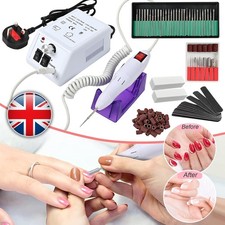 240V Professional Toe Nail Grinder For Thick Toenails Set Manicure and Pedicure