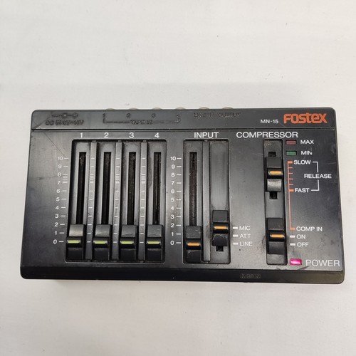 Fostex mixer 4 channel - mn-15,