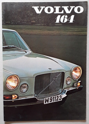 Volvo 164 saloon brochure - volvo, 1970