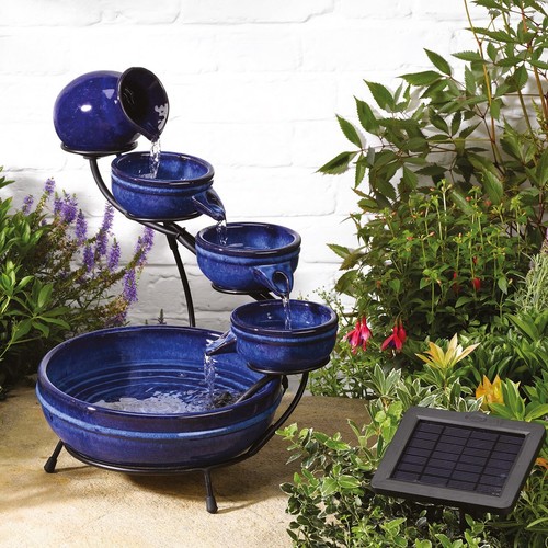 Solar powered neptune cascade - powered,