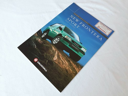 Vauxhall new frontera sport - vauxhall,