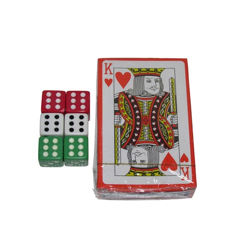 Pack playing cards with - cards,
