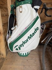 Taylormade Masters 2022 Tour Bag / 6-Way Divider / White & Green. Used