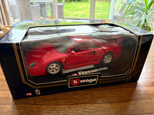 Bburago ferrari f40 1987 18 - ferrari, 1:18