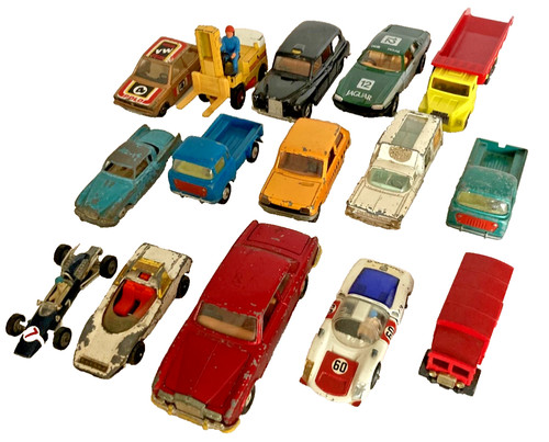 Vintage corgi diecast job - corgi, lot