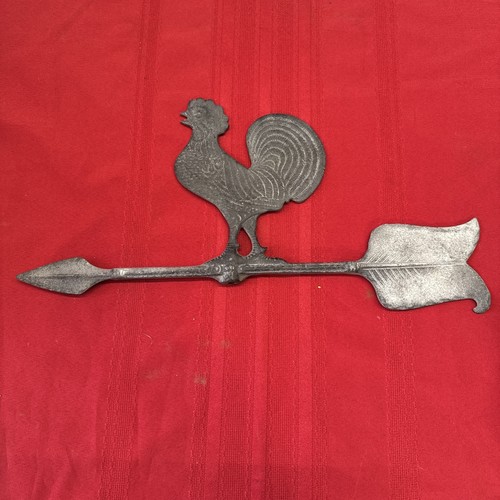Vintage aluminum black - vintage, rooster