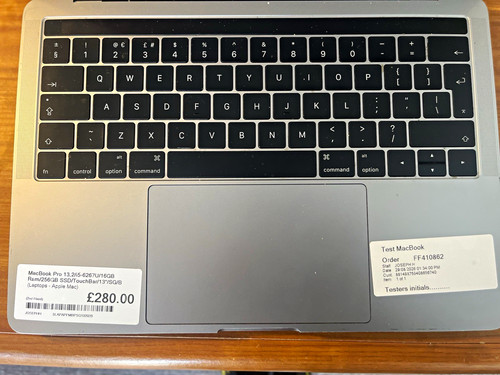 Apple macbook pro 13in - apple, 2016