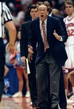 Coach Jim Boeheim Syracuse Orangemen yells at a game v the Provide- Old Photo