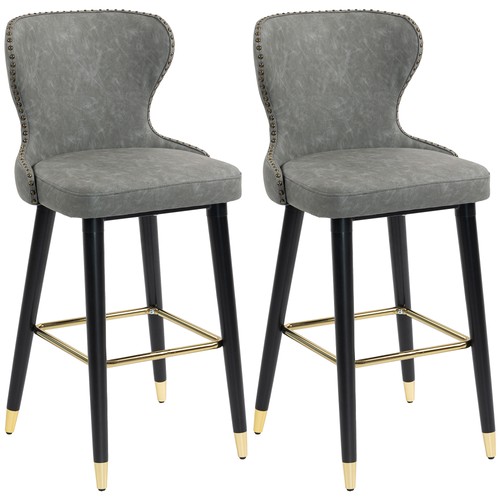 Homcom bar stools set - set, 2