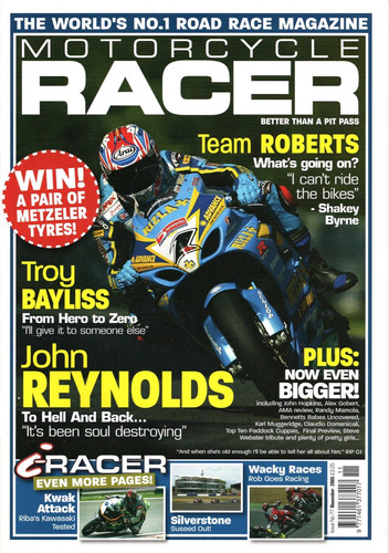Motorcycle racer magazine nov - motorcycle,