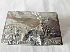 Antique Edwardian Silver Match