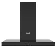 Stoves Built In 110cm 3 Speeds Chimney Cooker Hood In Black 444411648