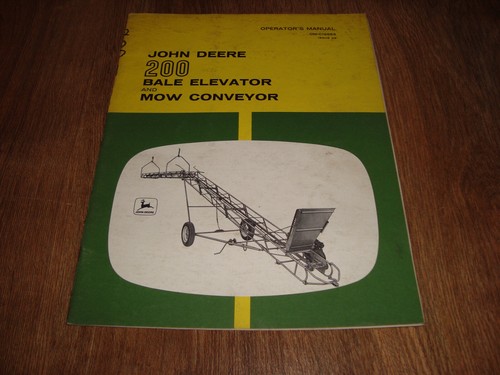 John deere operators - operators, manual