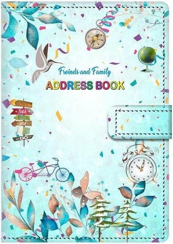 Address book index - a-z,