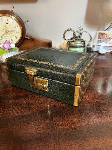 Vintage two tier jewelry box - two-tier,
