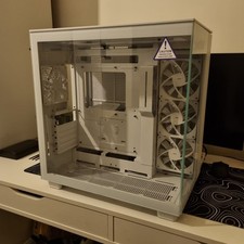 NZXT H9 Elite Mid Tower Case - Matte White