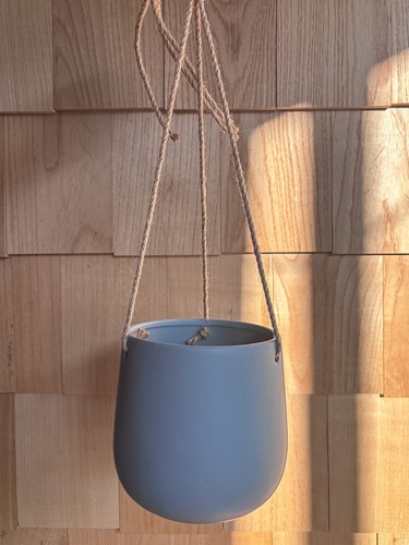 Hanging ceramic plant pot - hanging,