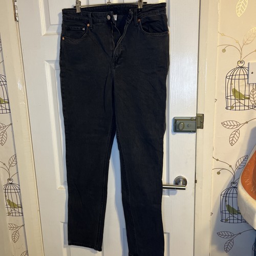 Men black slim straight - men's,